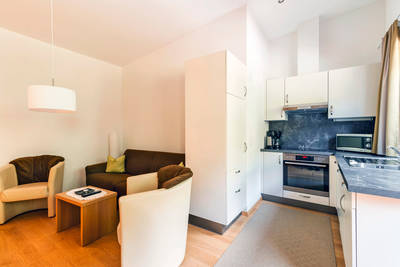 Apartment Nr. 21 Alpenrose für 4-5 Personen, 66 m² Küche Apartment Alpenrose